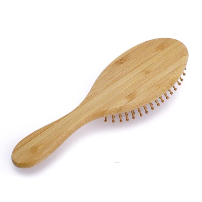 Brosse à Cheveux Démêlante en Bambou 4000321545811 le bambou vert