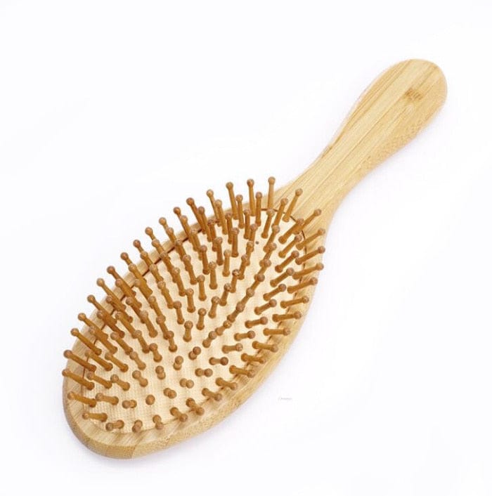 Brosse à Cheveux Démêlante en Bambou 4000321545811 le bambou vert
