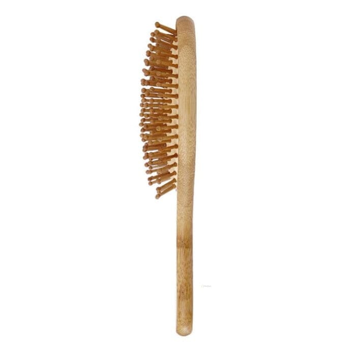 Brosse à Cheveux Démêlante en Bambou 4000321545811 le bambou vert