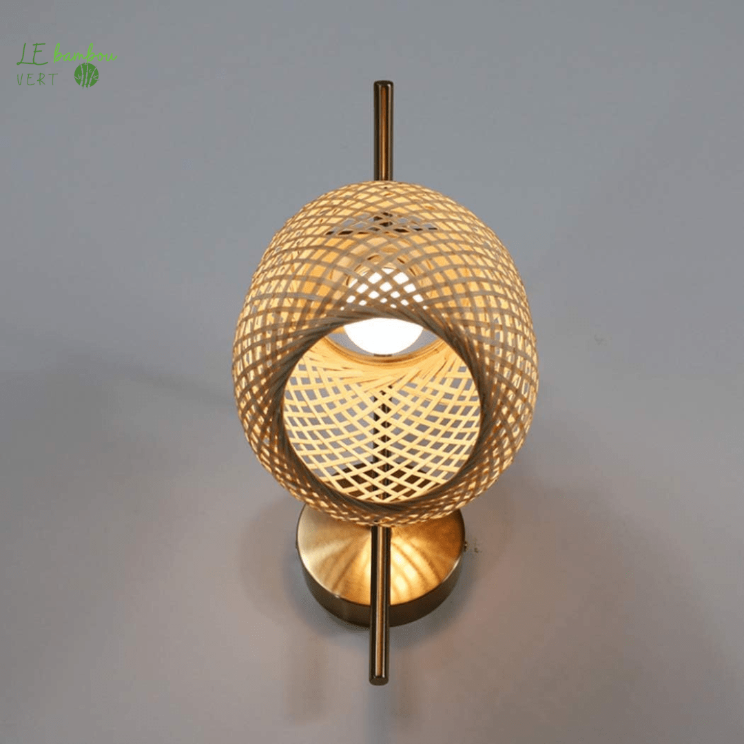 Applique Murale salon en Bambou Style Prestige le bambou vert