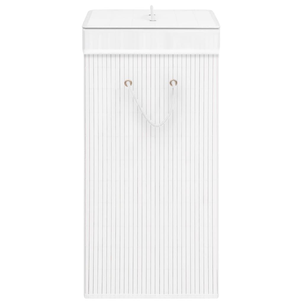 Panier à Linge en Bambou blanc 8720286010730 320752 le bambou vert