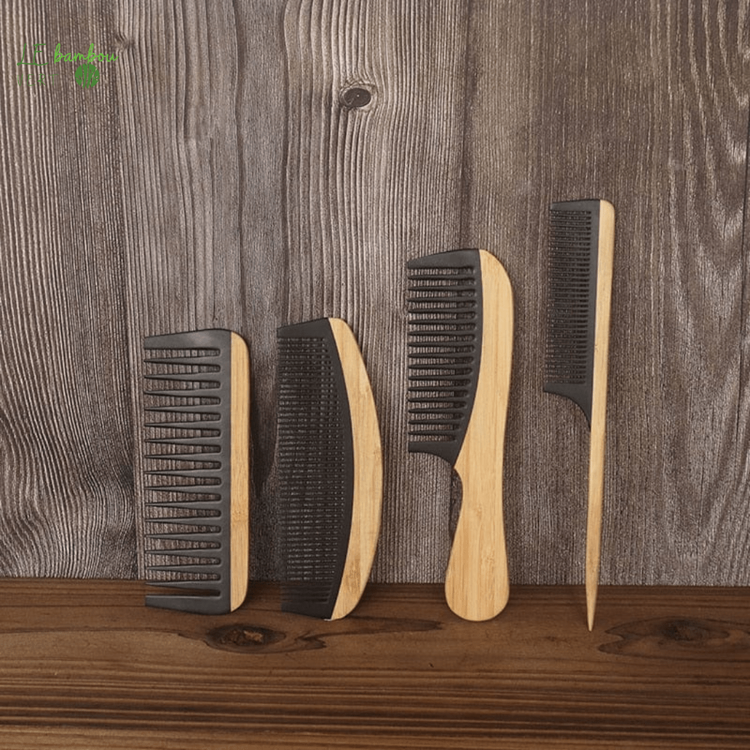 Peigne en Bambou le bambou vert