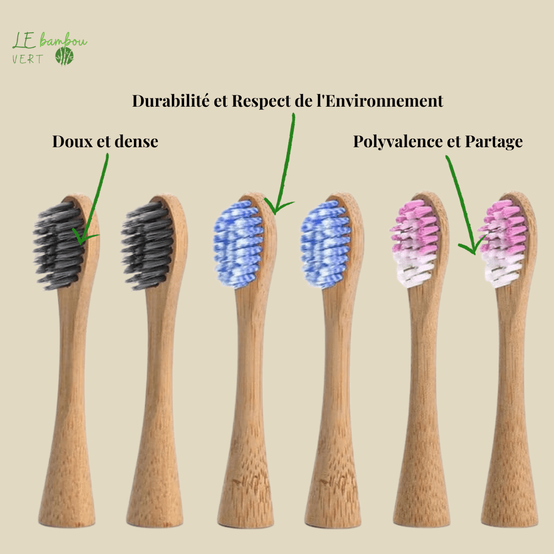 1005004654489071-T2 D2 6PCS Head le bambou vert