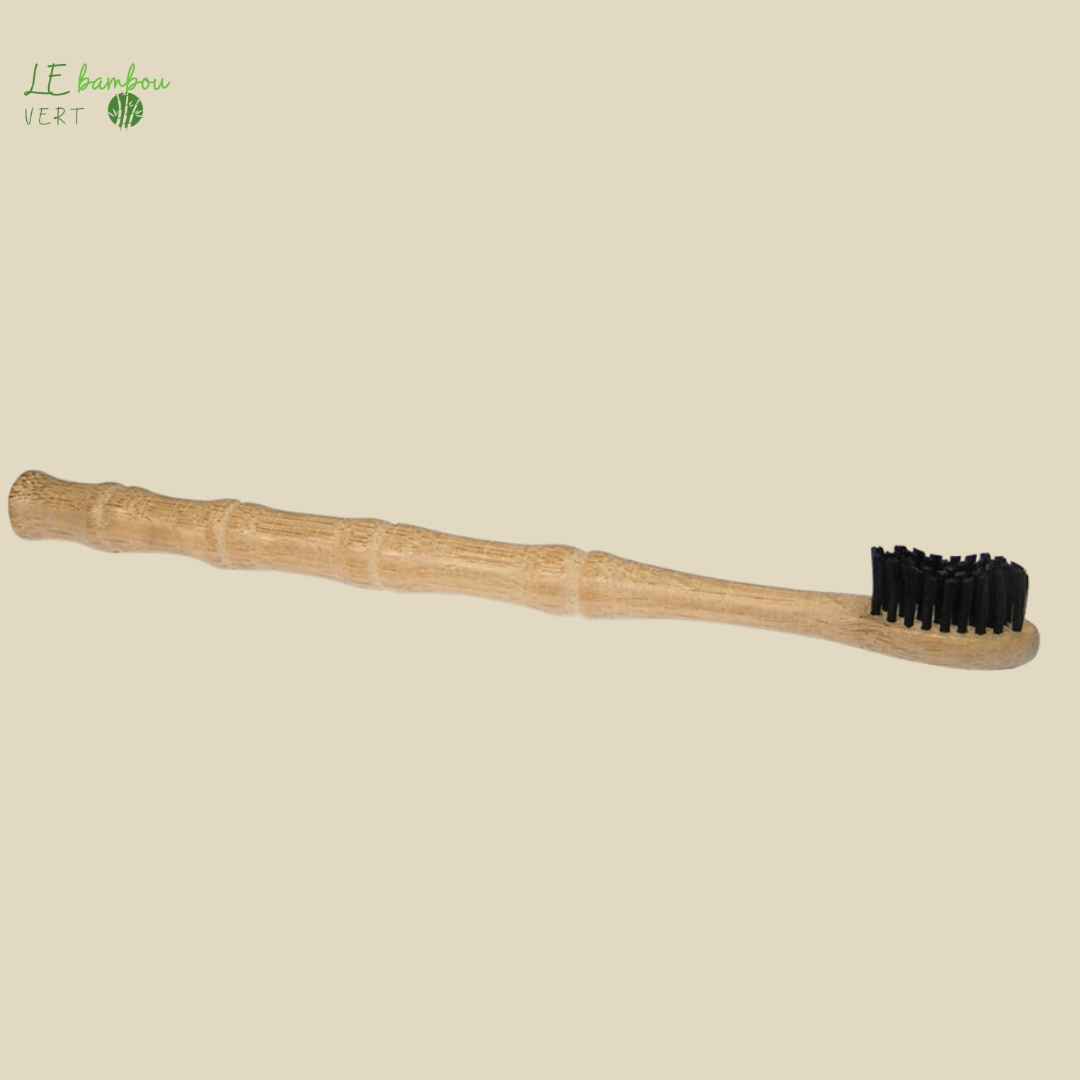 Brosse à Dents en Bambou Naturel Brosse au charbon 1005003022261356-1pcs le bambou vert