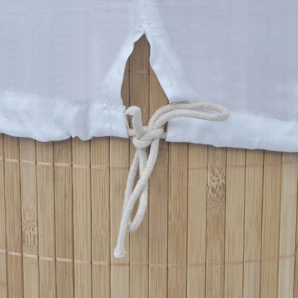 Panier à Linge Rond Bambou Naturel 8718475964216 242723 le bambou vert