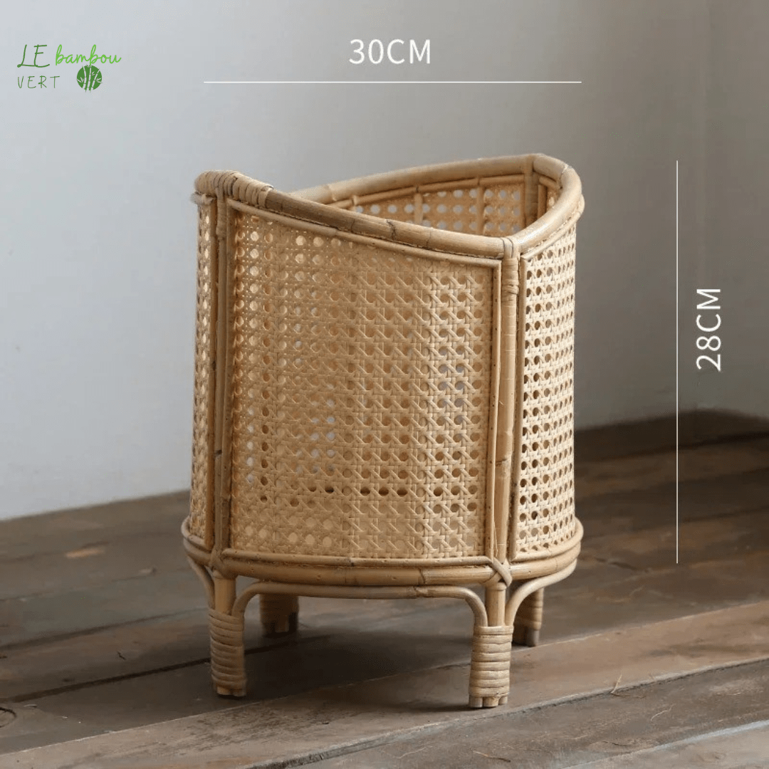 Support pour Pots de Fleurs Léger et Durable 1005007614044766-Type A Medium le bambou vert