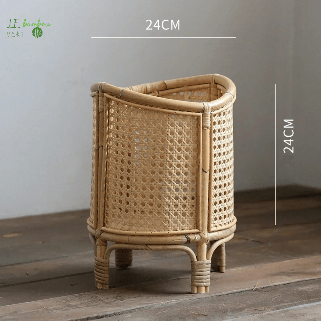 Support pour Pots de Fleurs Léger et Durable 1005007614044766-Type A Small le bambou vert