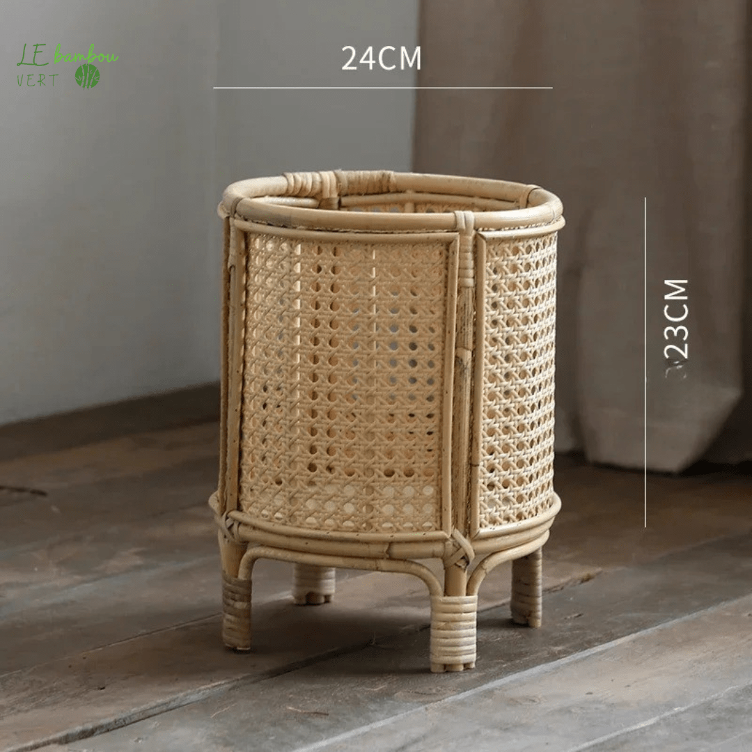 Support pour Pots de Fleurs Léger et Durable 1005007614044766-Type B Small le bambou vert