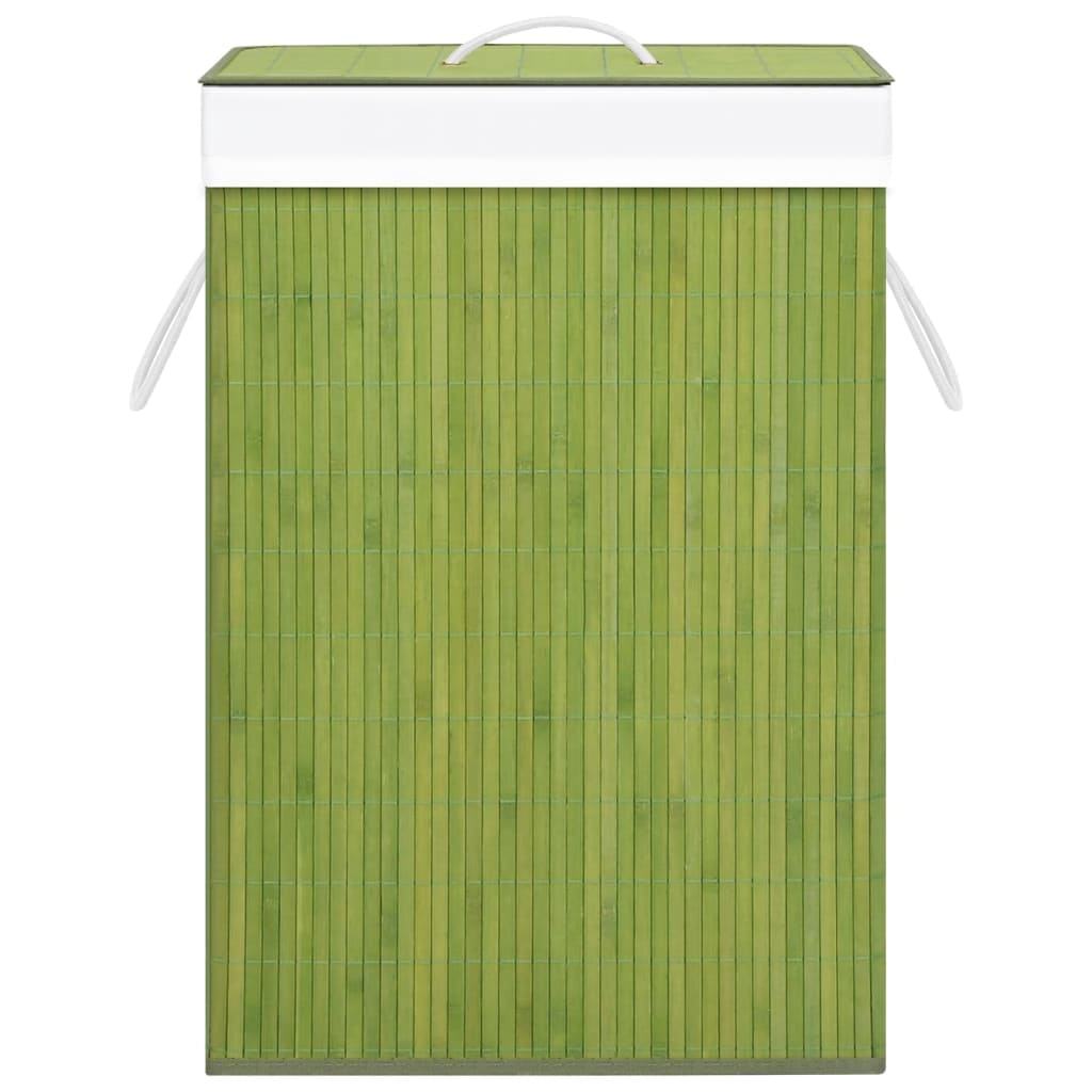 Panier à Linge en Bambou Vert 8720286010754 320754 le bambou vert