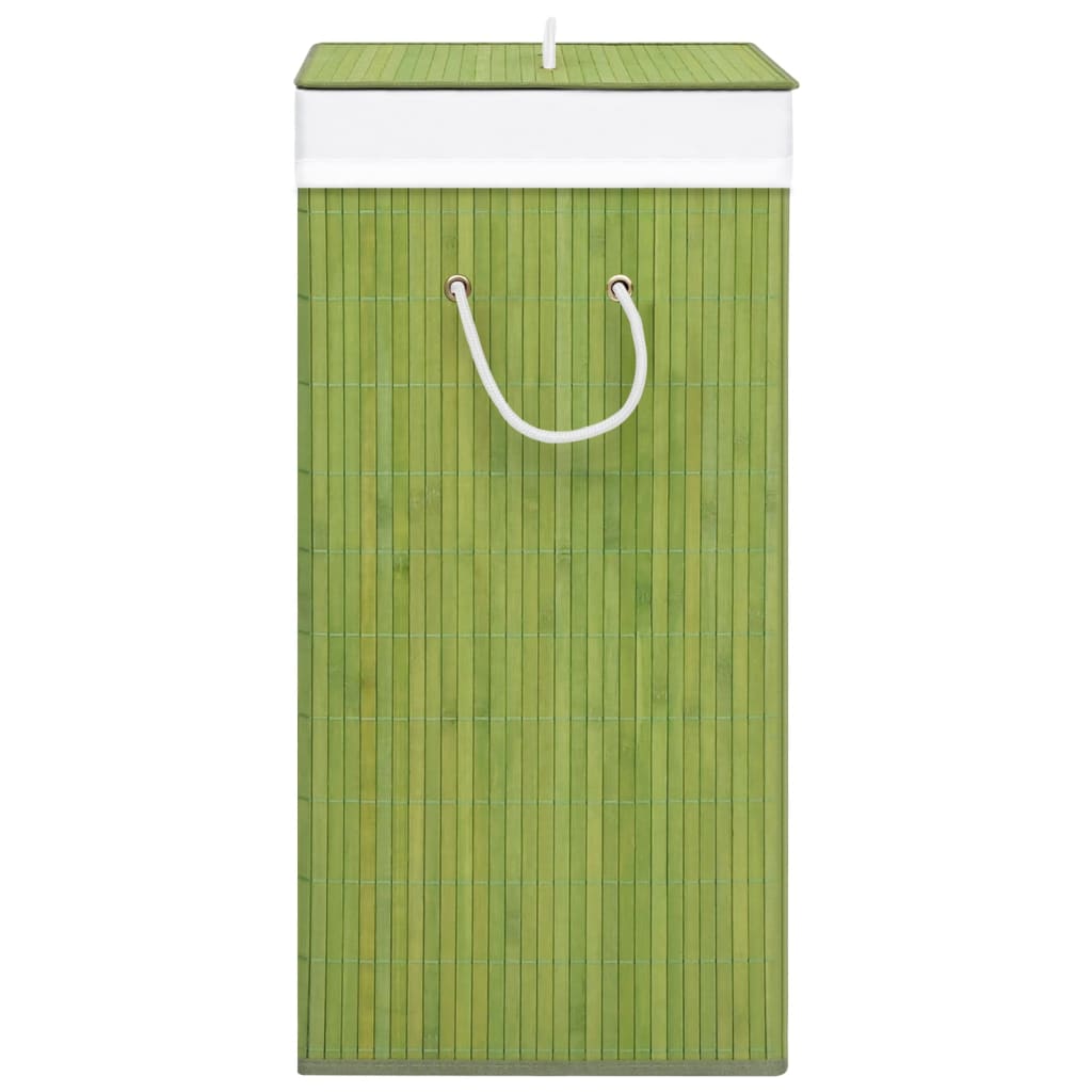 Panier à Linge en Bambou Vert 8720286010754 320754 le bambou vert