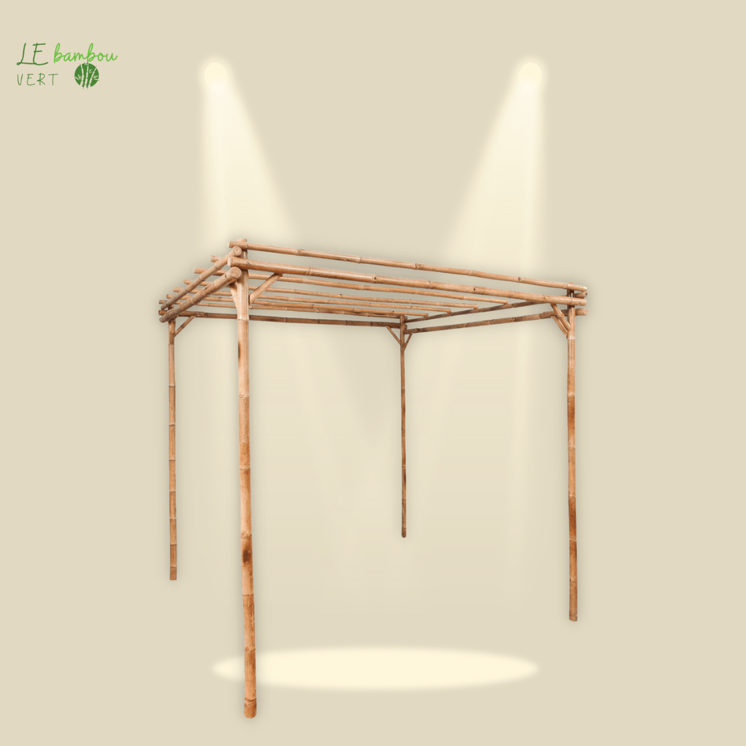 Pergola Bambou Extérieur 8719883807041 49296 le bambou vert