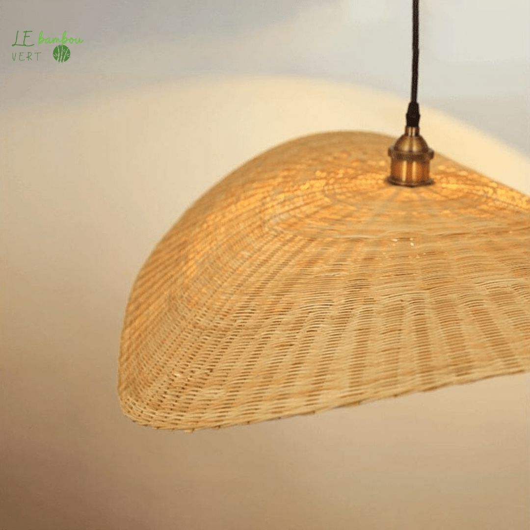 Suspension Bambou Waves  le bambou vert