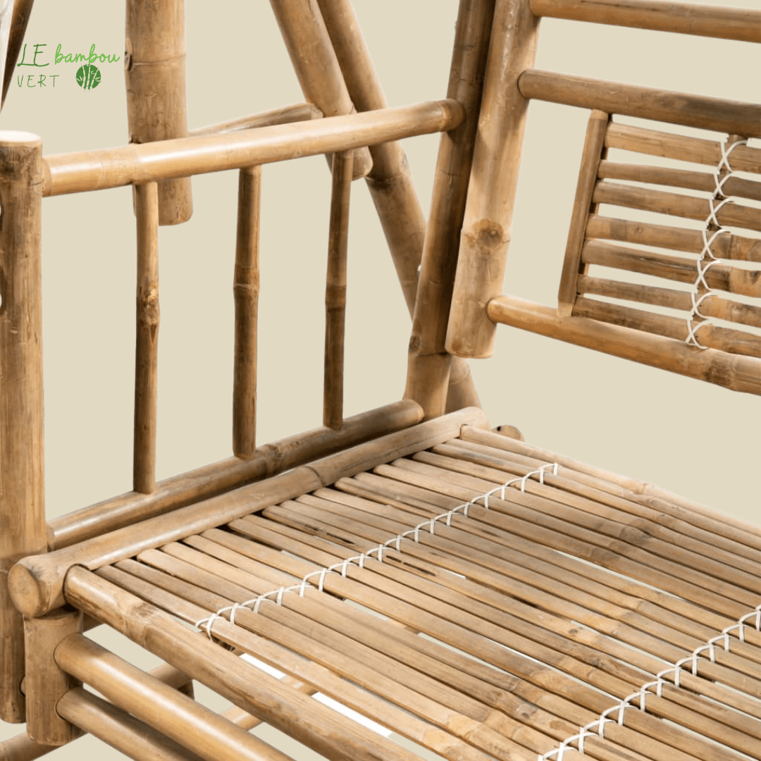 Balancelle de jardin le bambou vert