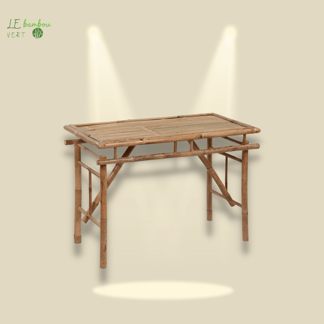 Table de Jardin Pliable en Bambou 8720286943014 341745 le bambou vert