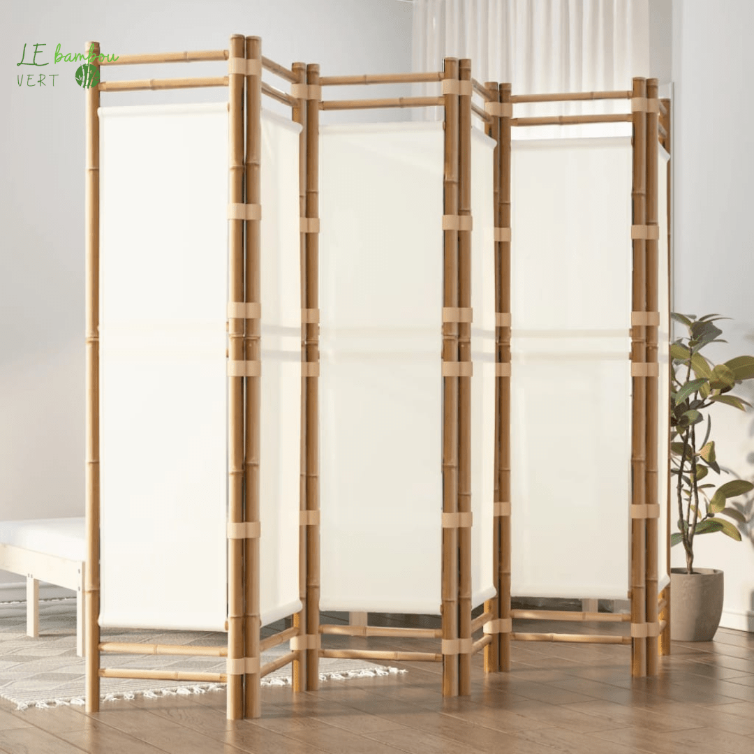 Brise vue Bambou 6 panneaux 240 cm 8720845600655 350626 le bambou vert
