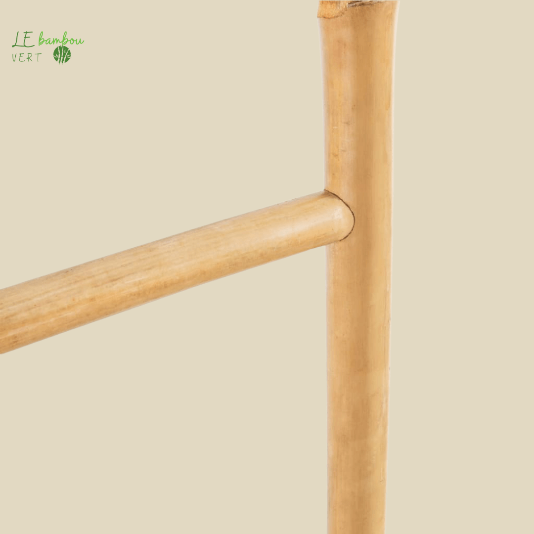 Porte serviette bambou 5 échelons 150 cm 8718475576853 43719 le bambou vert