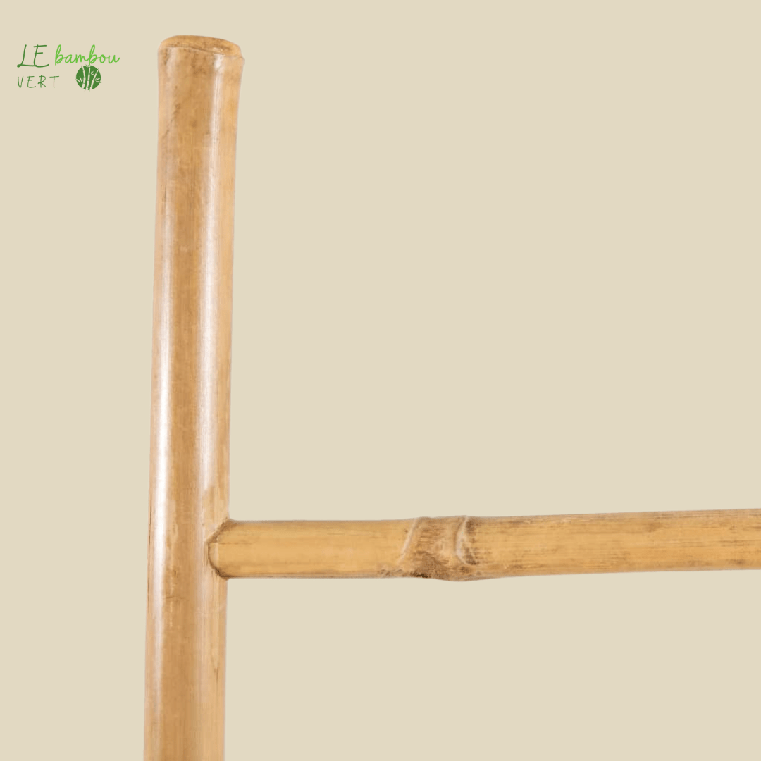 Porte serviette bambou 5 échelons 150 cm 8718475576853 43719 le bambou vert