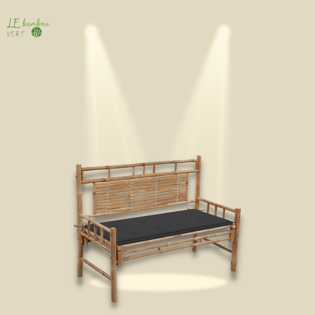 Banc Bambou le bambou vert
