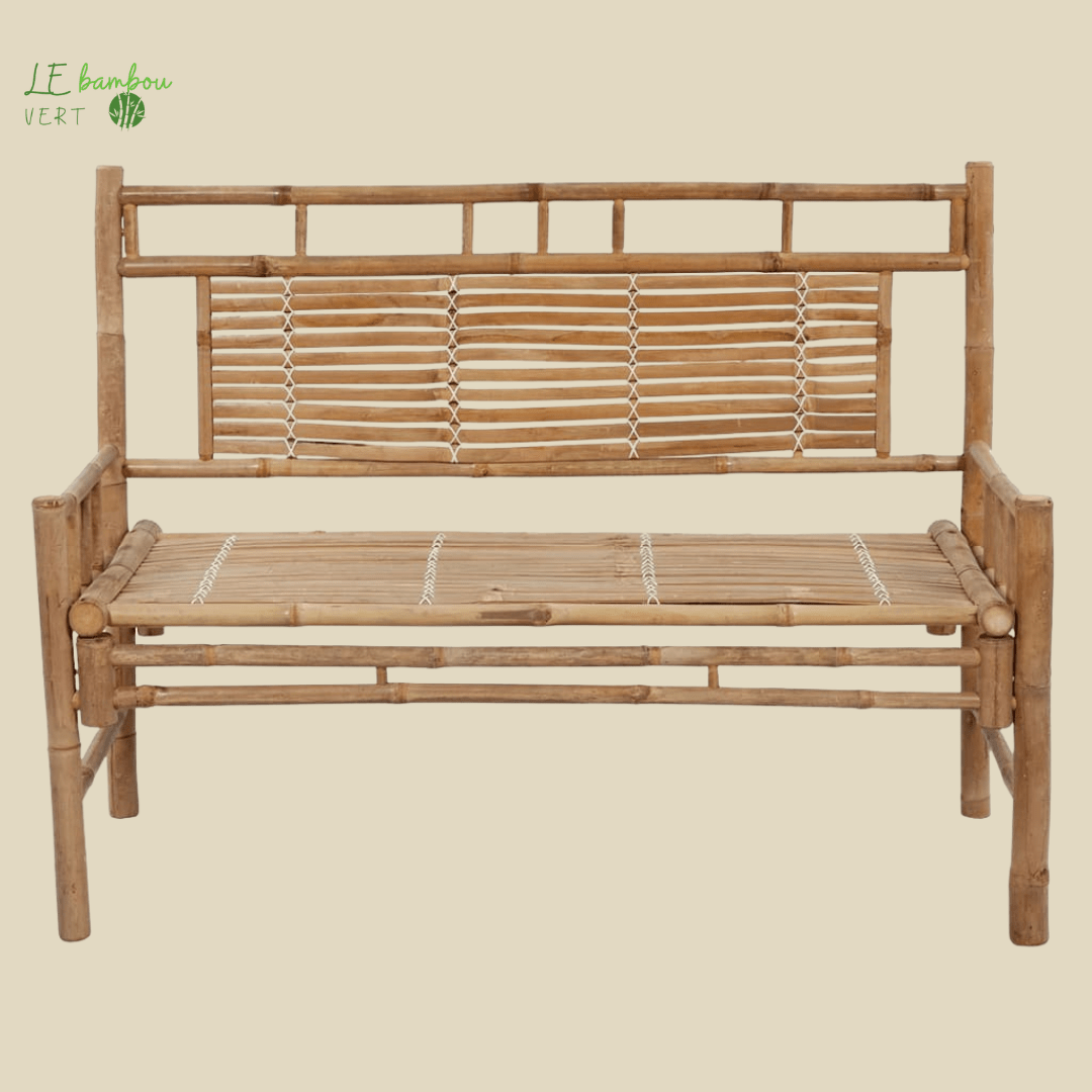 Banc Bambou le bambou vert