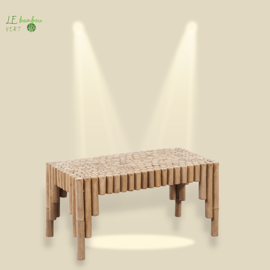 Table basse de jardin bambou 8718475954156 242489 le bambou vert