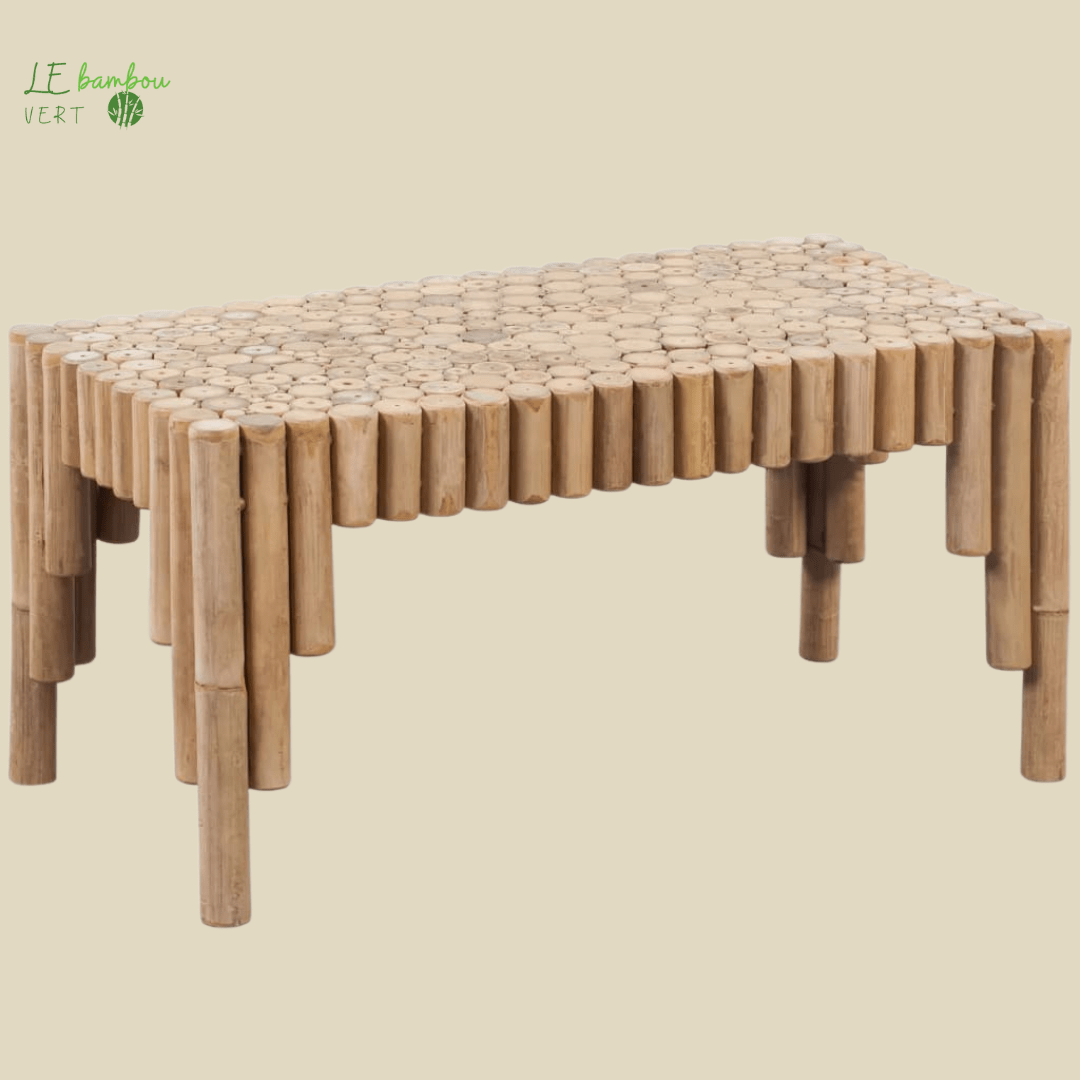 Table basse de jardin bambou 8718475954156 242489 le bambou vert