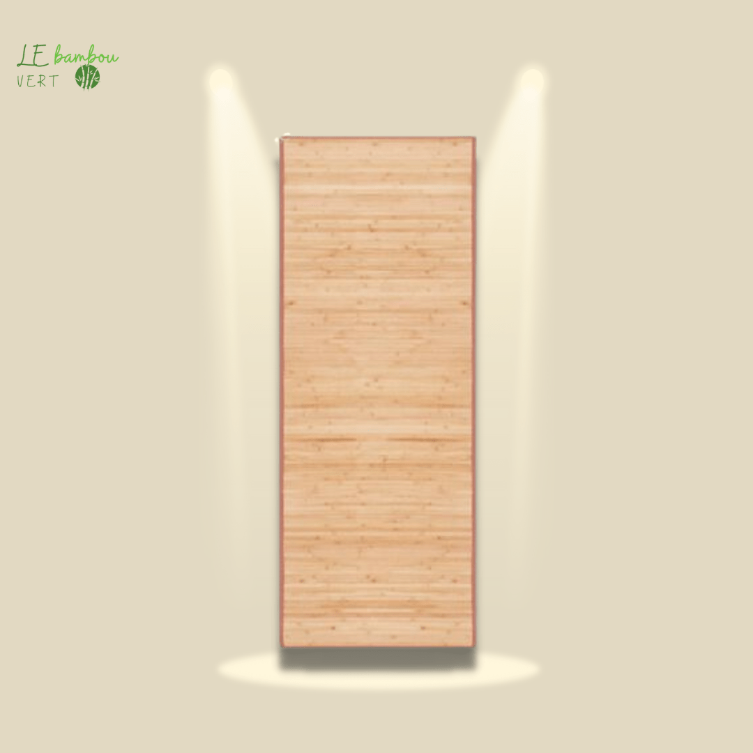 Tapis bambou 80x200 cm Marron 8718475708636 247205 le bambou vert