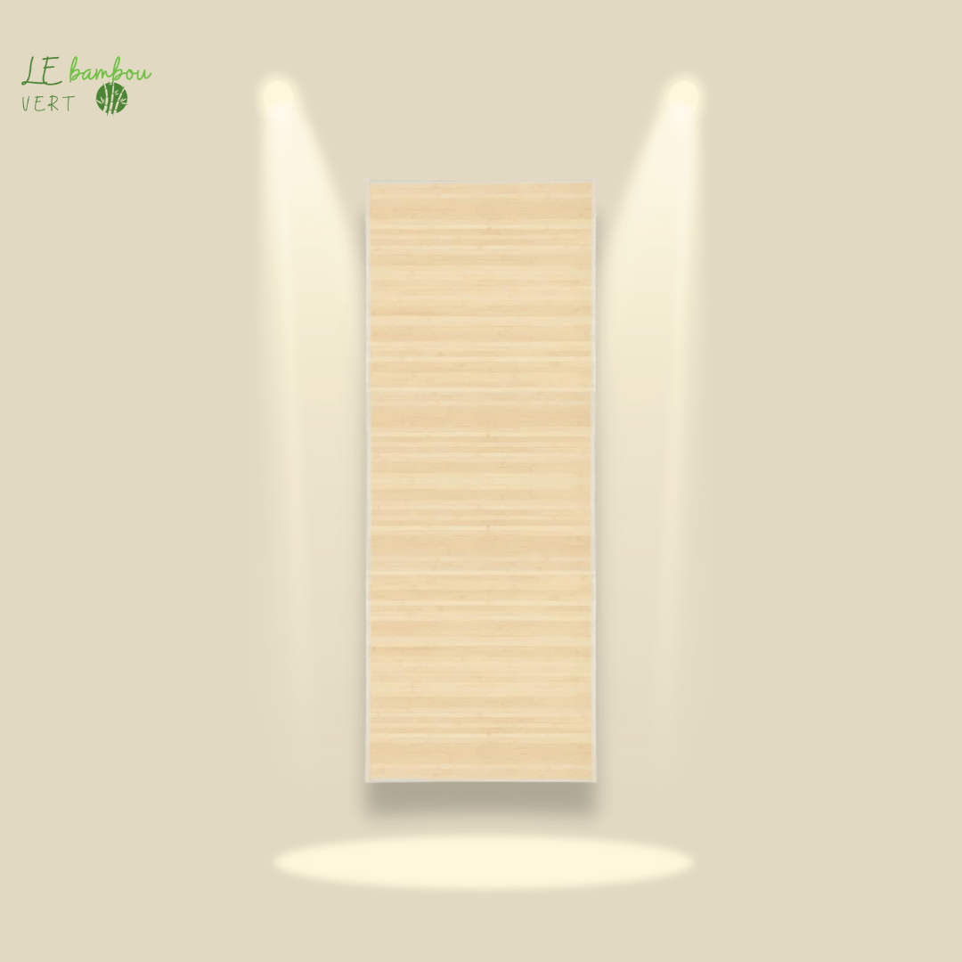 Tapis bambou 80x200 cm Naturel 8718475708568 247198 le bambou vert
