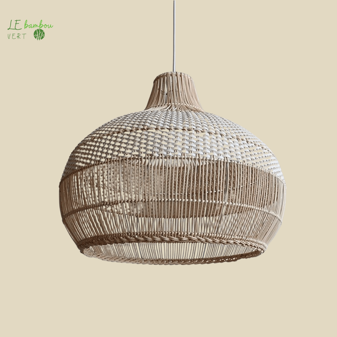 Suspension rotin bambou Style Oignon 1005003103856220-Style C-30cm le bambou vert