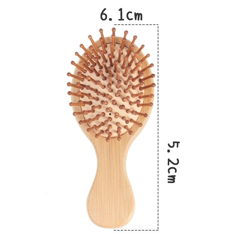 Brosse à Cheveux Ronde en Bambou 1005004651556620-round le bambou vert