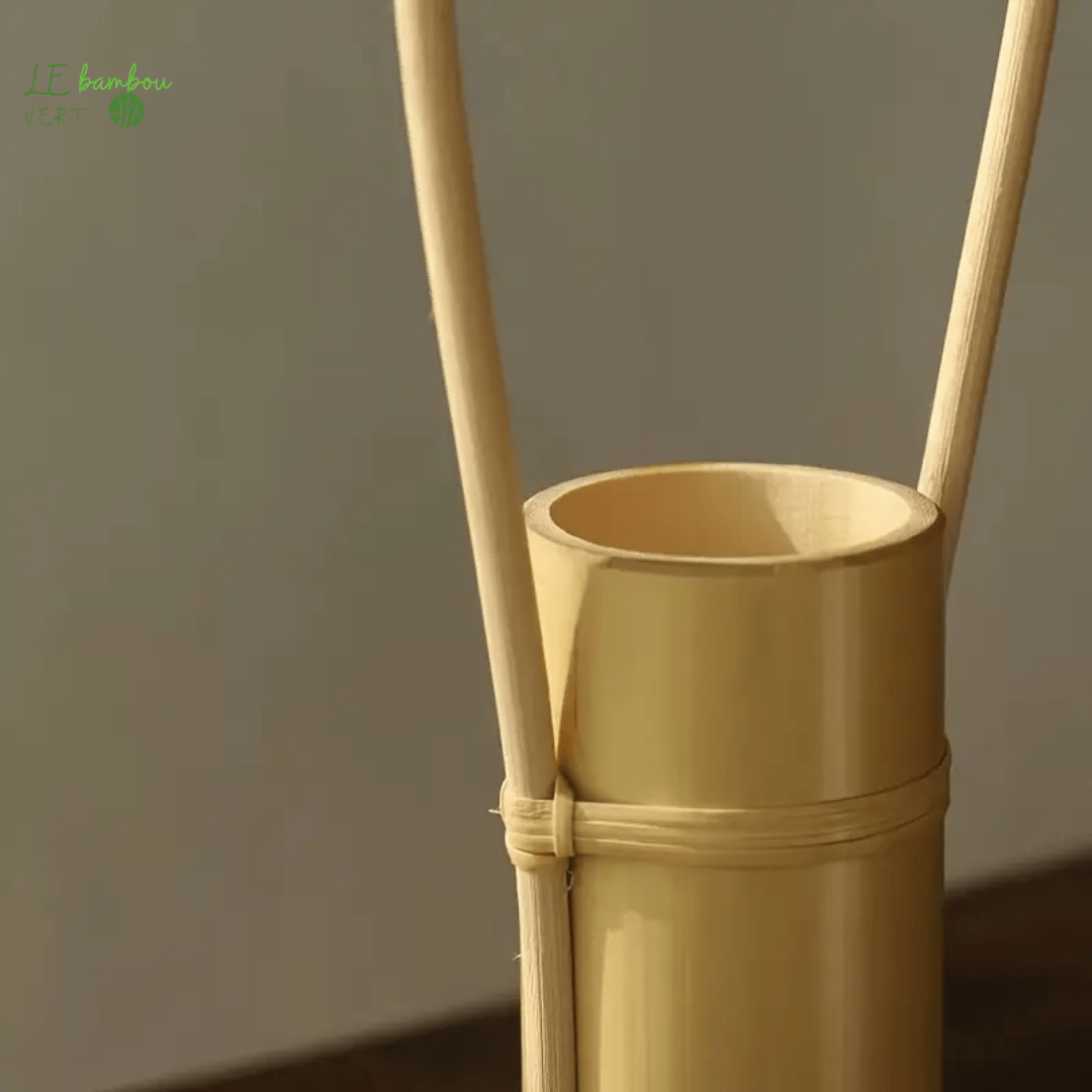 Vase Flûte en Bambou 601099629778130-Japanese-style le bambou vert