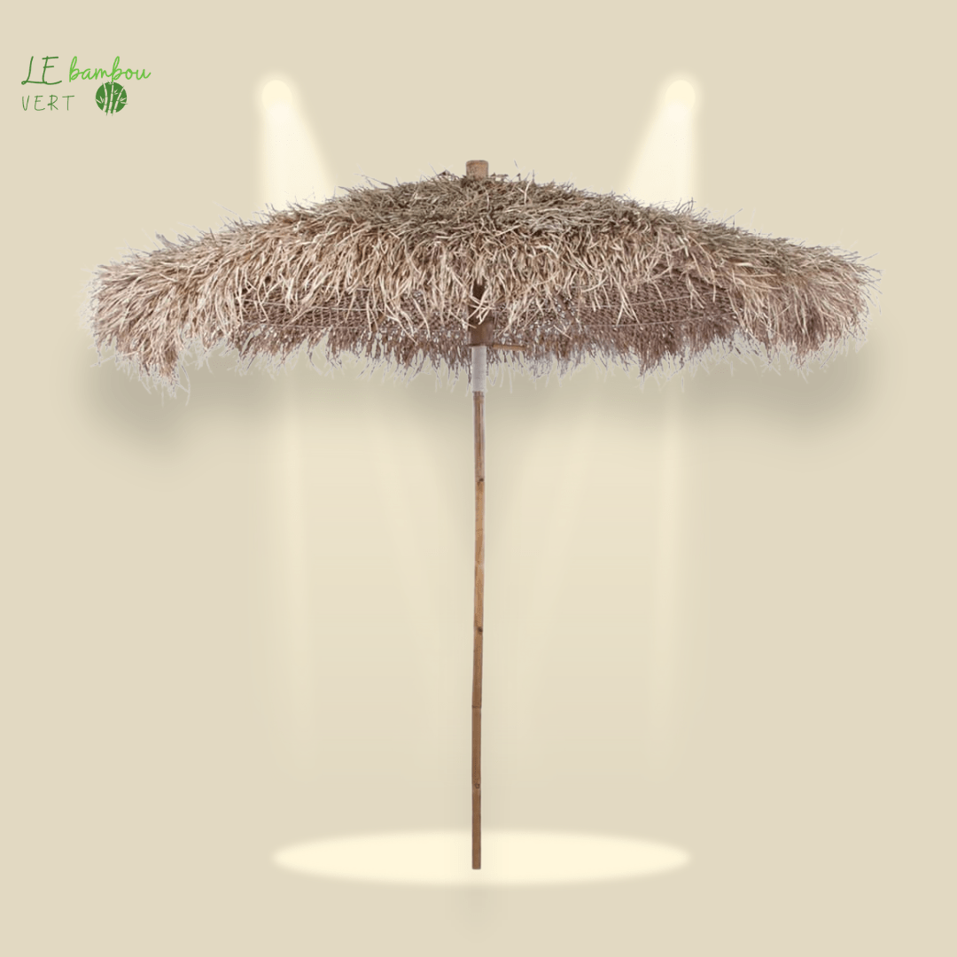 Parasol en bambou 8718475507239 43160 le bambou vert