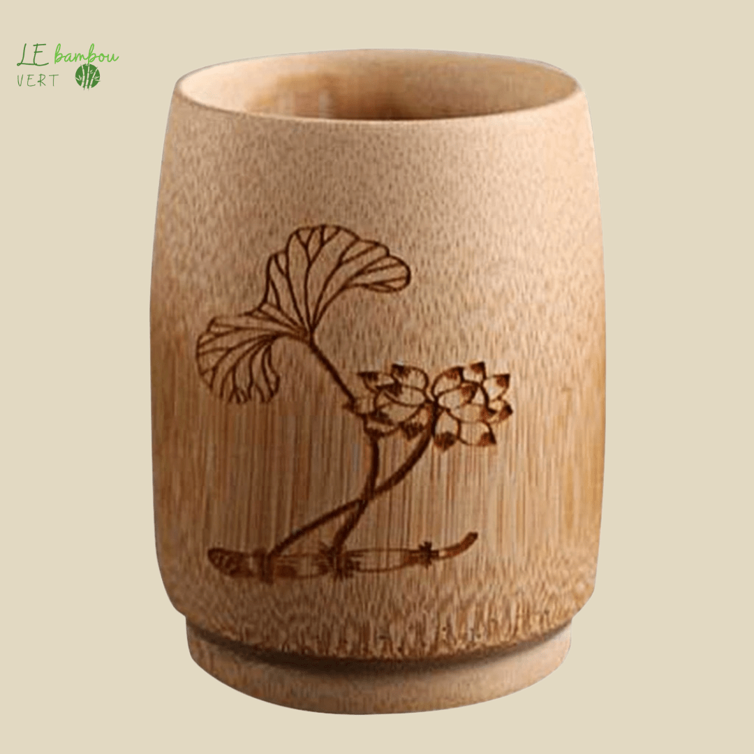 Tasse en bambou naturel  1005001991093821-J le bambou vert