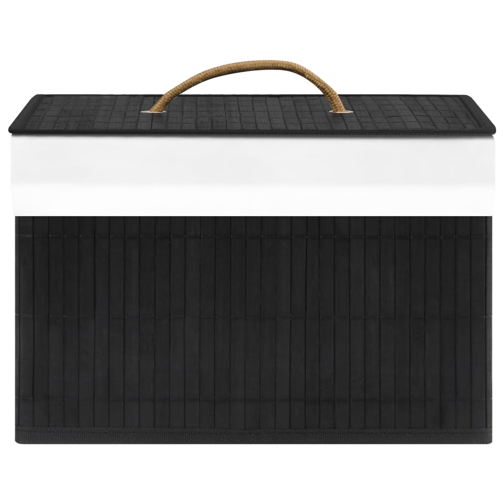 Panier à linge en Bambou Noir 8720286010907 320769 le bambou vert