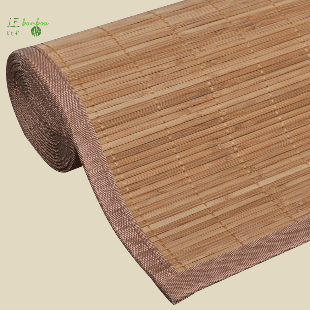 Tapis Bambou Marron 100x160 cm 8718475591269 245822 le bambou vert